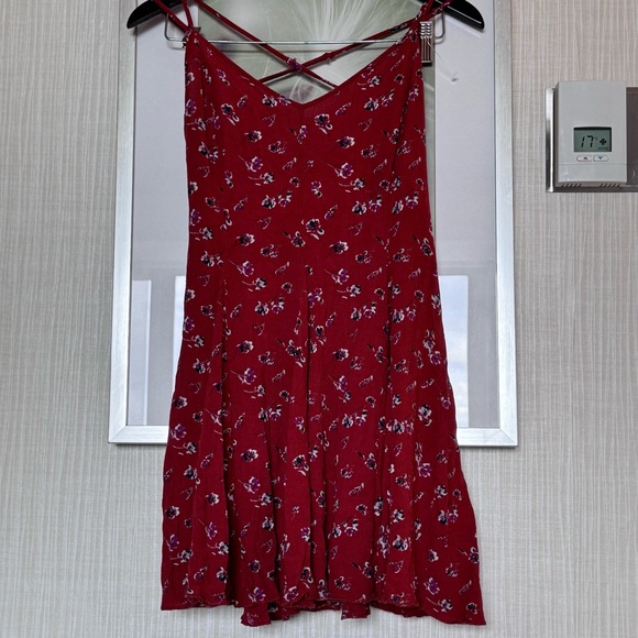 Sold
American Eagle Red Floral Dress - Picture 2 of 7